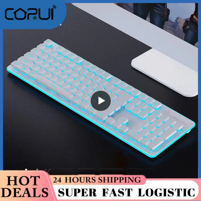 

Игровая клавиатура с подсветкой, 104 клавиш, Usb