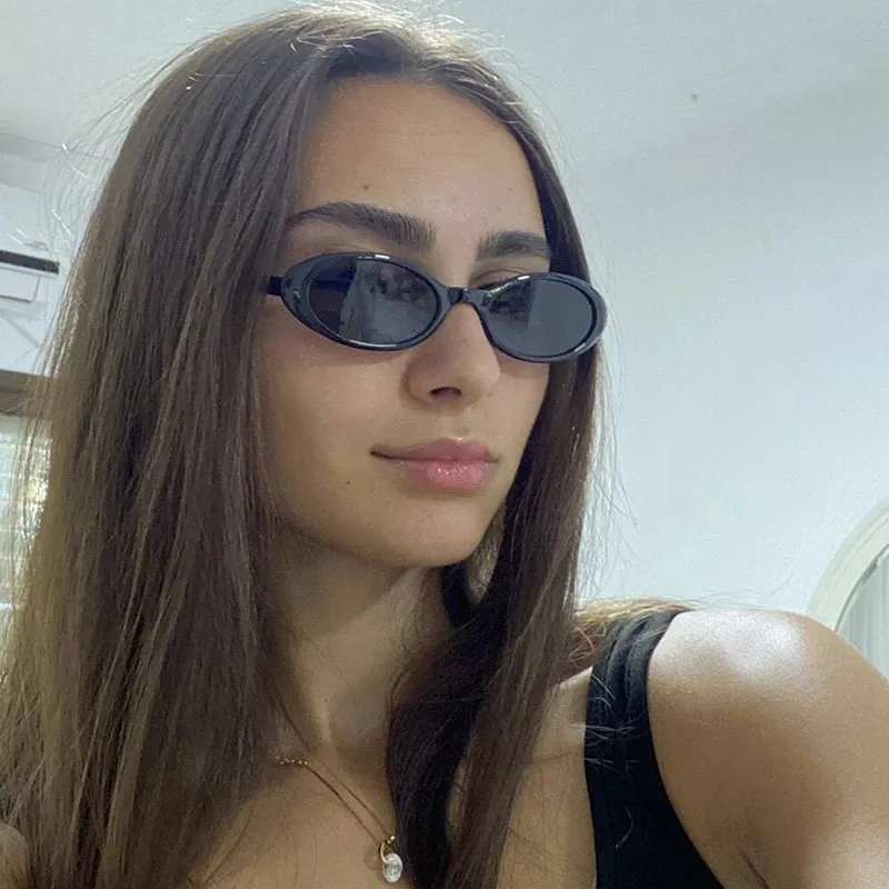 Очки солнцезащитные женские Овальные винтажные Роскошные брендовые