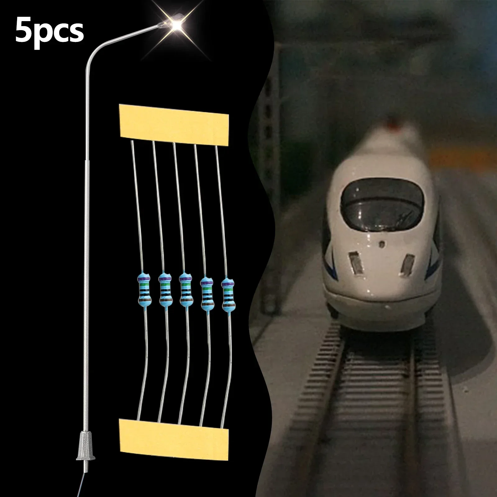 5 шт. декоративные железнодорожные лампы 0 20 см