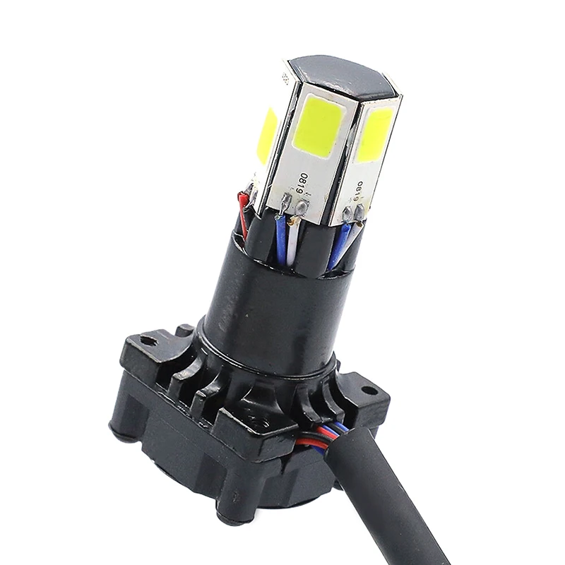 40 Вт Мотоциклетная лампа Фара Светодиодная H4 HS1 BA20D P15D H6 Турбо-лампа Светодиодный