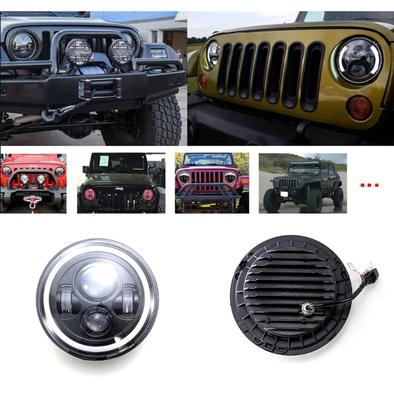 Y1UB Highlight Spotlight Передний бампер Купольный светильник Дальний ближний свет для Off-road