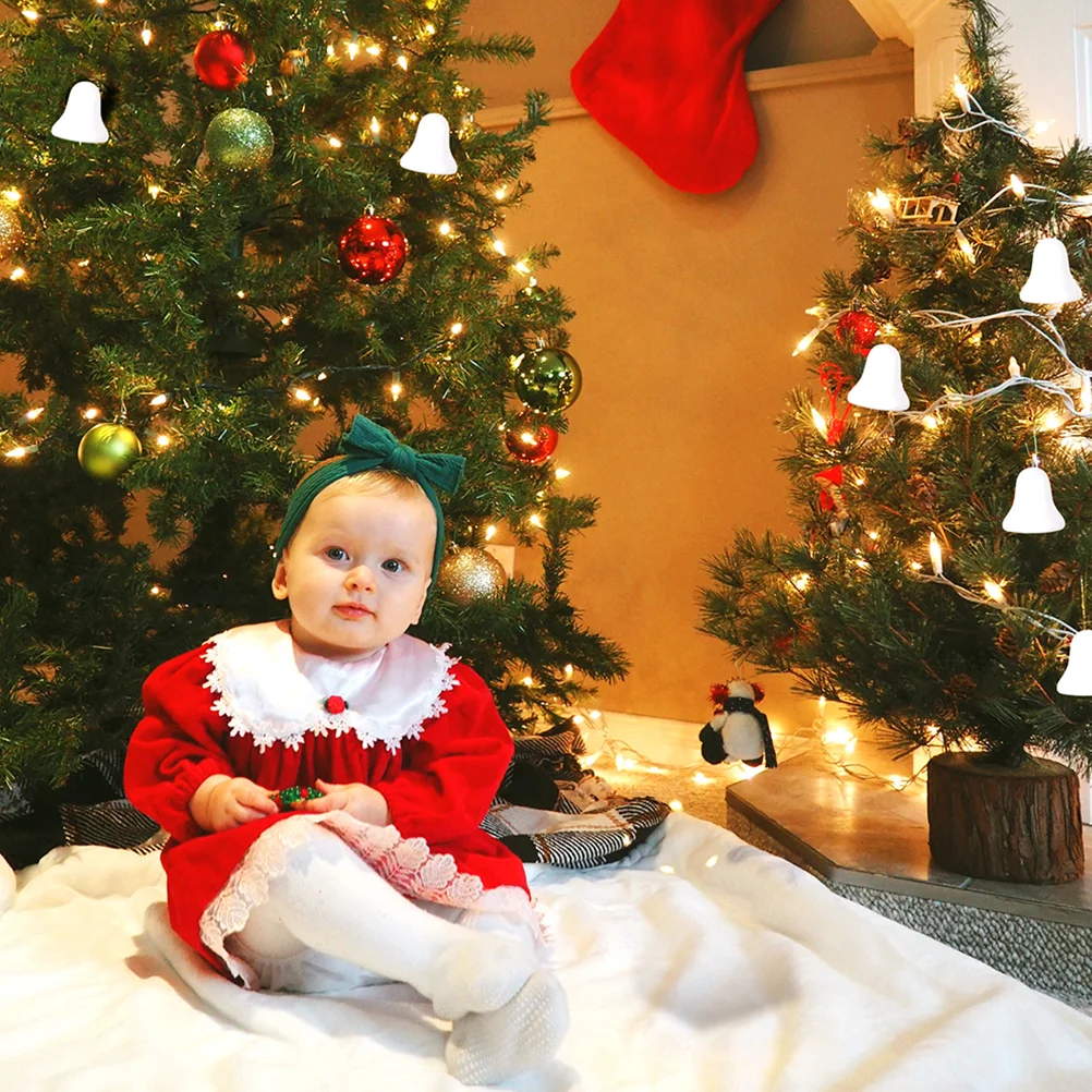 20 шт. пузырьковый колокольчик украшения в форме дизайн рождественский подвесной