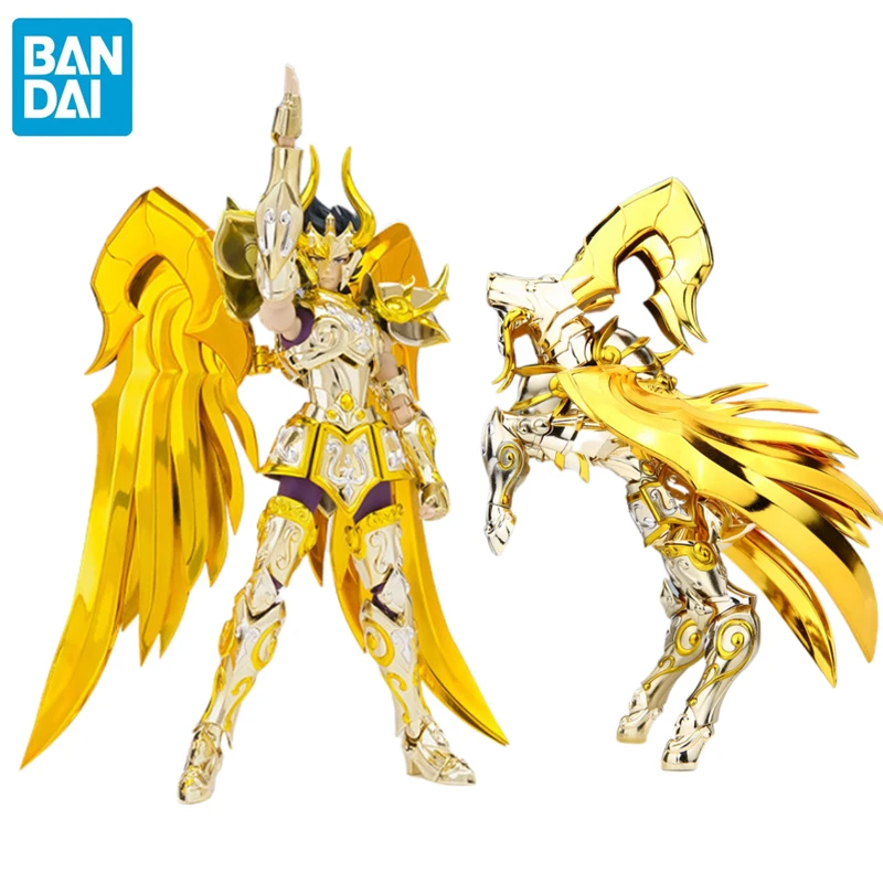 

Bandai Japan Anime Figure Myth Cloth Ex Saint Seiya Capricornus Shura Knights of Zodiac Gold Saint Collection Kid Desktop Gift