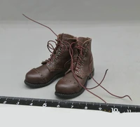 16 did a80145 wwii us ranger captain miller version c military leather hollow boots shoe model fit 12 male action figure