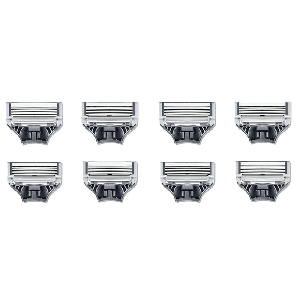 

8PCS Fits Harrys Men's Shaver Heads Shaver Replacement Heads Manual Razor Blades