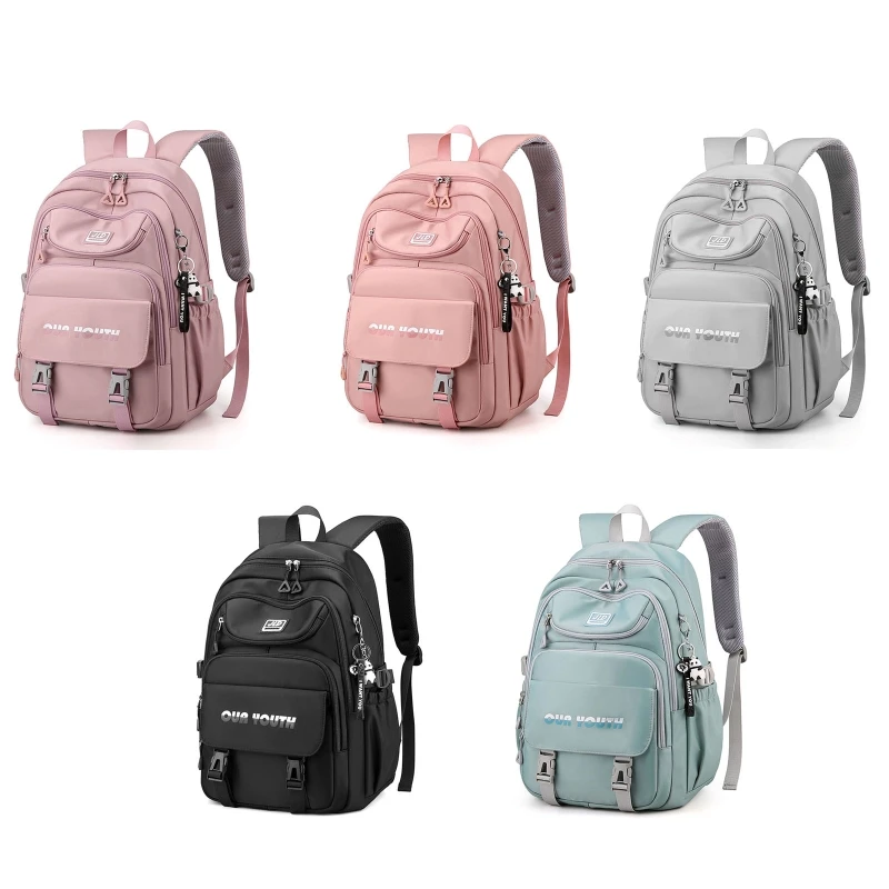 

Cute Backpack Multi Pockets Casual Daypack for Boys Girls Student School Bag