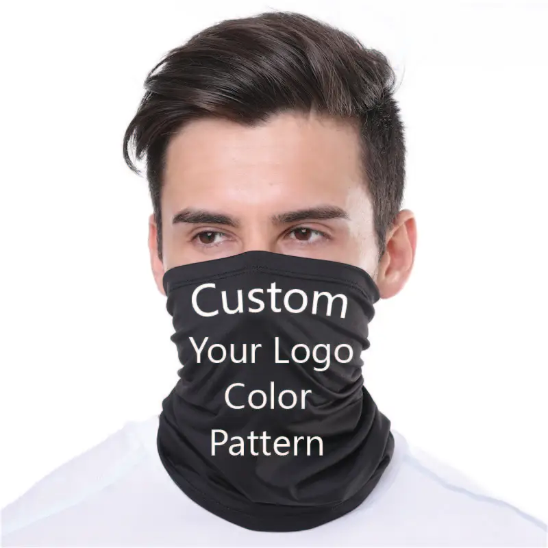 

Customize Cycle Scarf Head Versatile Magic Headband For Men And Women's Sports Riding Scarf Windproof Bicycle Scarf Mask