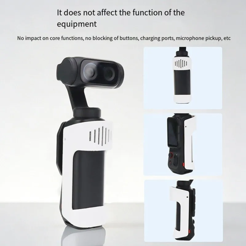 Фото Качественный съемный задний защитный чехол для Insta360 Luna Ultra, защитный чехол от царапин для Insta360 Luna Ultra, белый №4