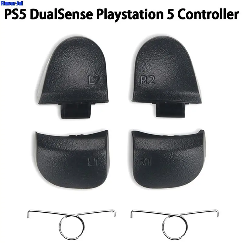 

Trigger Buttons with Springs L1 R1 L2 R2 Trigger Buttons Button with Spring For PS5 DualSense Playstation 5 Controller 6pcs/set