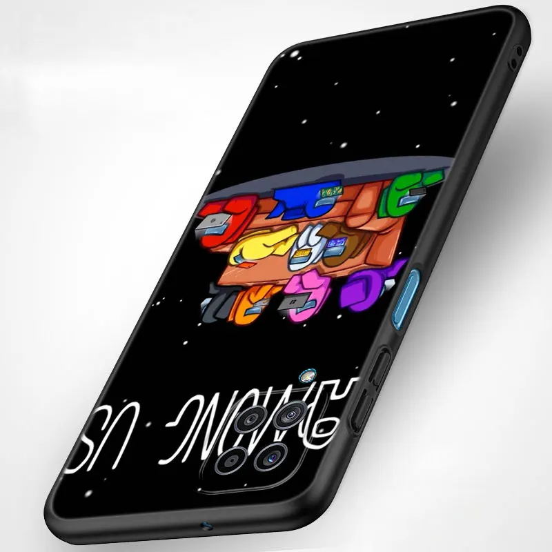 hot game among us phone case for samsung galaxy a21 a30 a50 a52 s a13 a22 a32 a33 a53 a73 5g a11 a12 a31 a51 a70 a71 a72 cover free global shipping