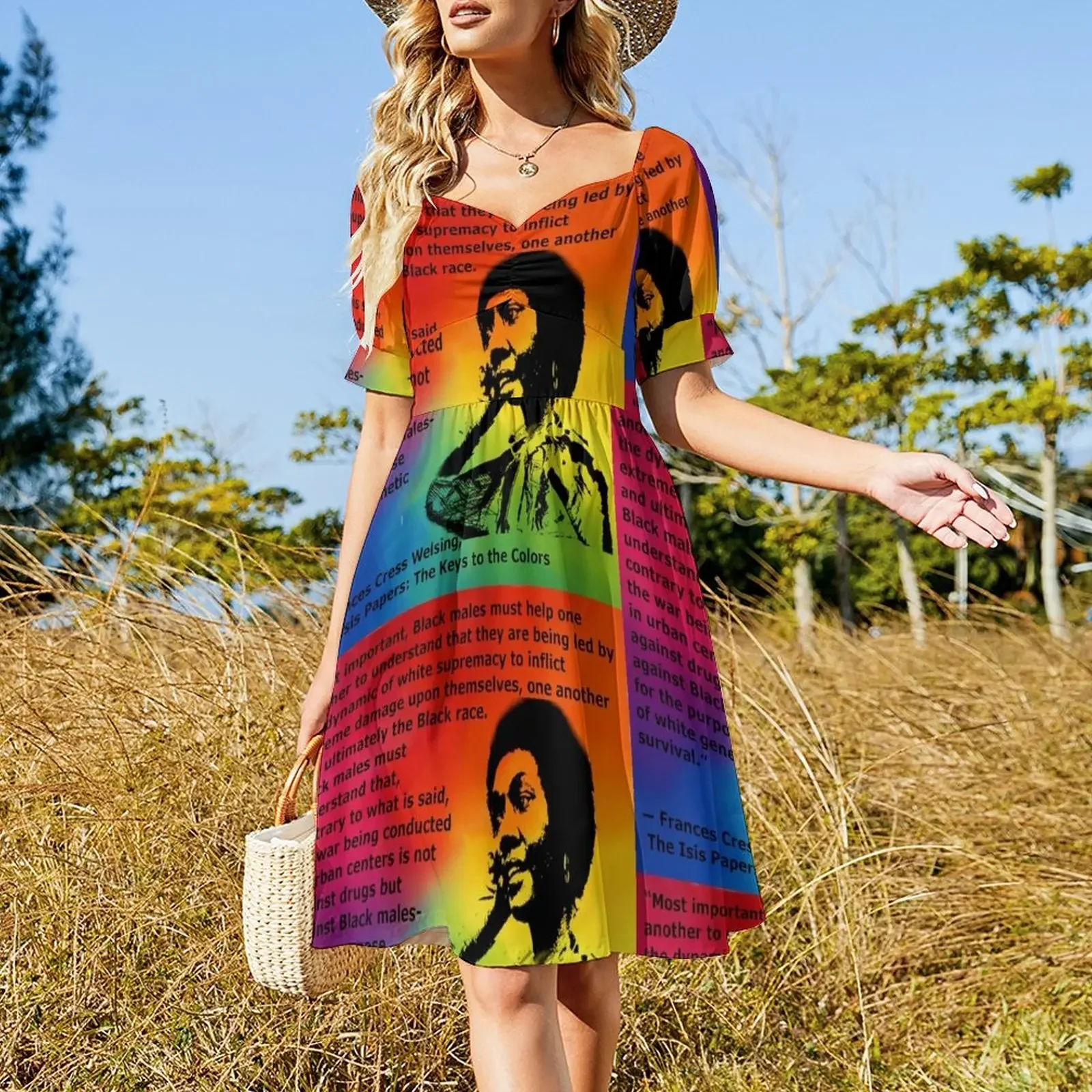 Платье из полиэстера Dr. Frances Cress Welsing