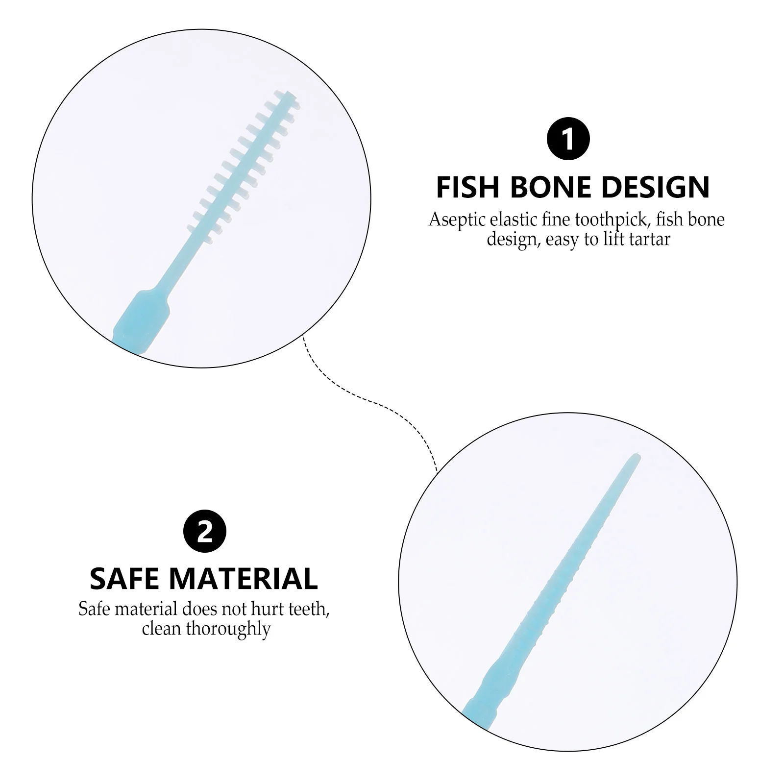 1060 шт. дорожные зубные щетки пластиковые зубочистки зубной нити с двойной