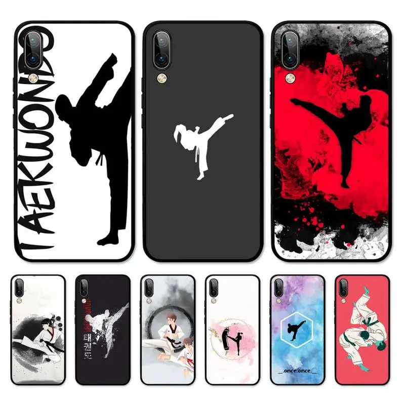 

Kungfu Taekwondo Phone Case for Vivo Y91C Y11 17 19 17 67 81 Oppo A9 2020 Realme c3