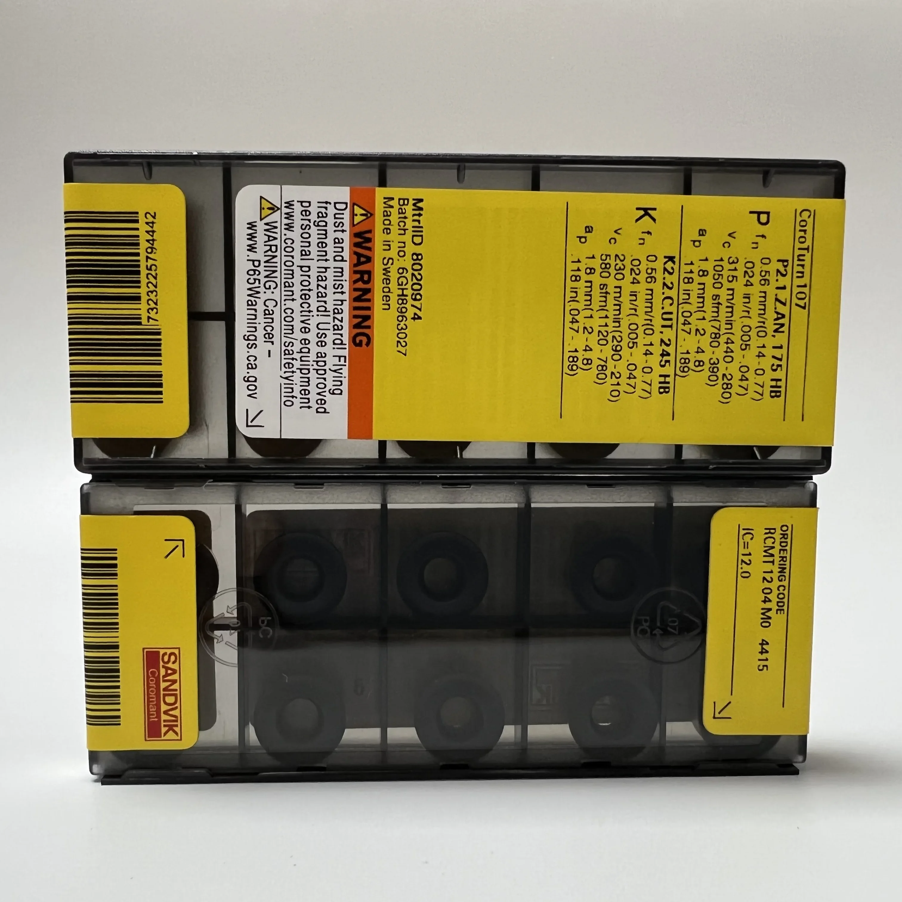 Лезвие CNC RCMT 1204M0 4415