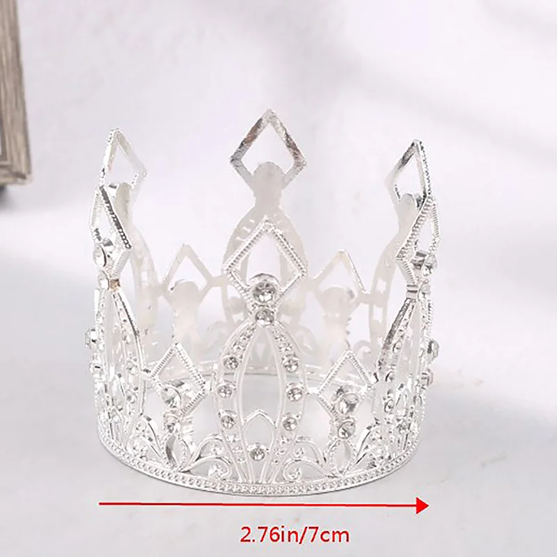 

Золотая/серебряная корона для торта