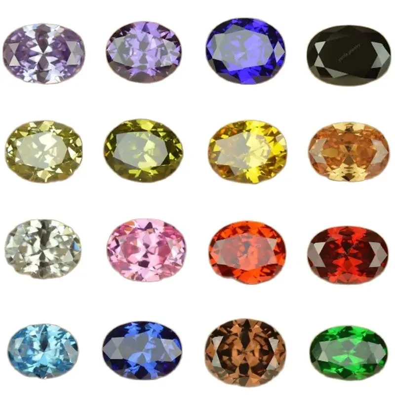 Распродажа 2X3 ~ 13X18 мм покрытие смешанные цвета радужные синтетические
