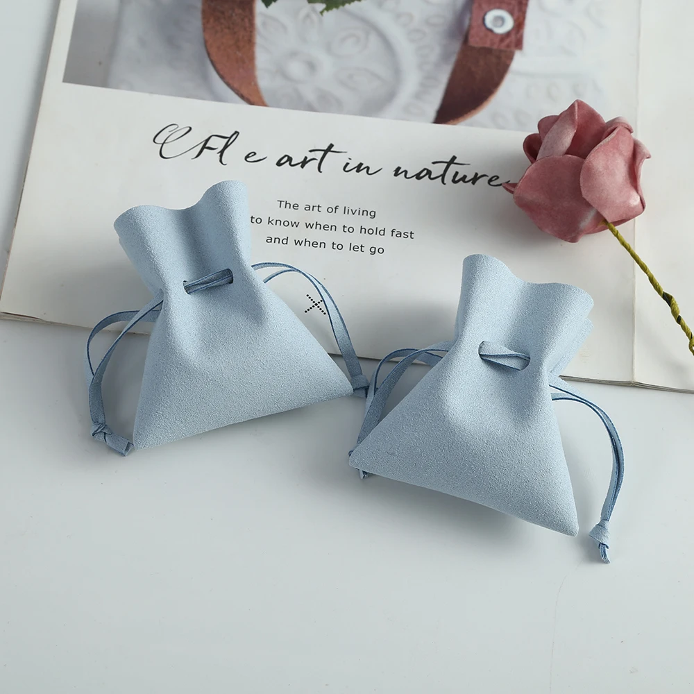 

20 шт., мешочки для ювелирных изделий из микрофибры