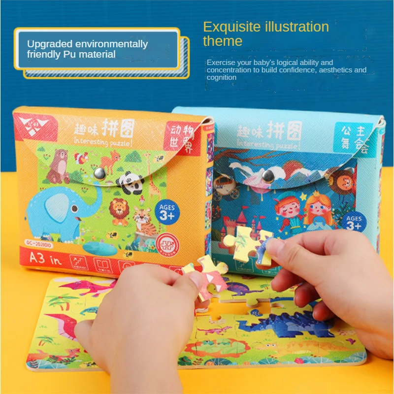 

PU Environment-Friendly Fun Jigsaw Puzzle For Children Early Education Is Beneficial To Intellectual Development