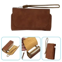 flip double book cover for iqos 3 0 duo pouch bag holder cover wallet leather for iqos 3 accessories