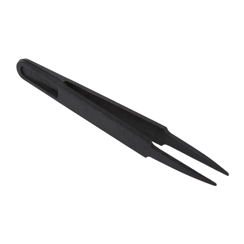 

4X Black Plastic Anti-Static Tweezers Repair Tool
