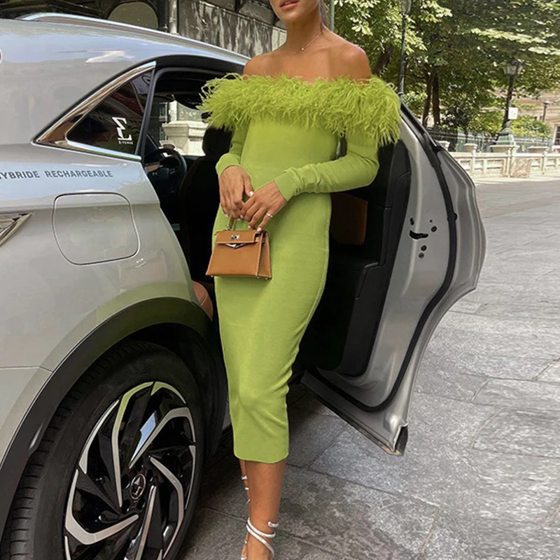 Женское сексуальное платье на бретелях с открытой спиной и квадратным вырезом