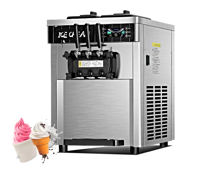 Коммерческая машина для мороженого мягкого с рожком многофункциональная