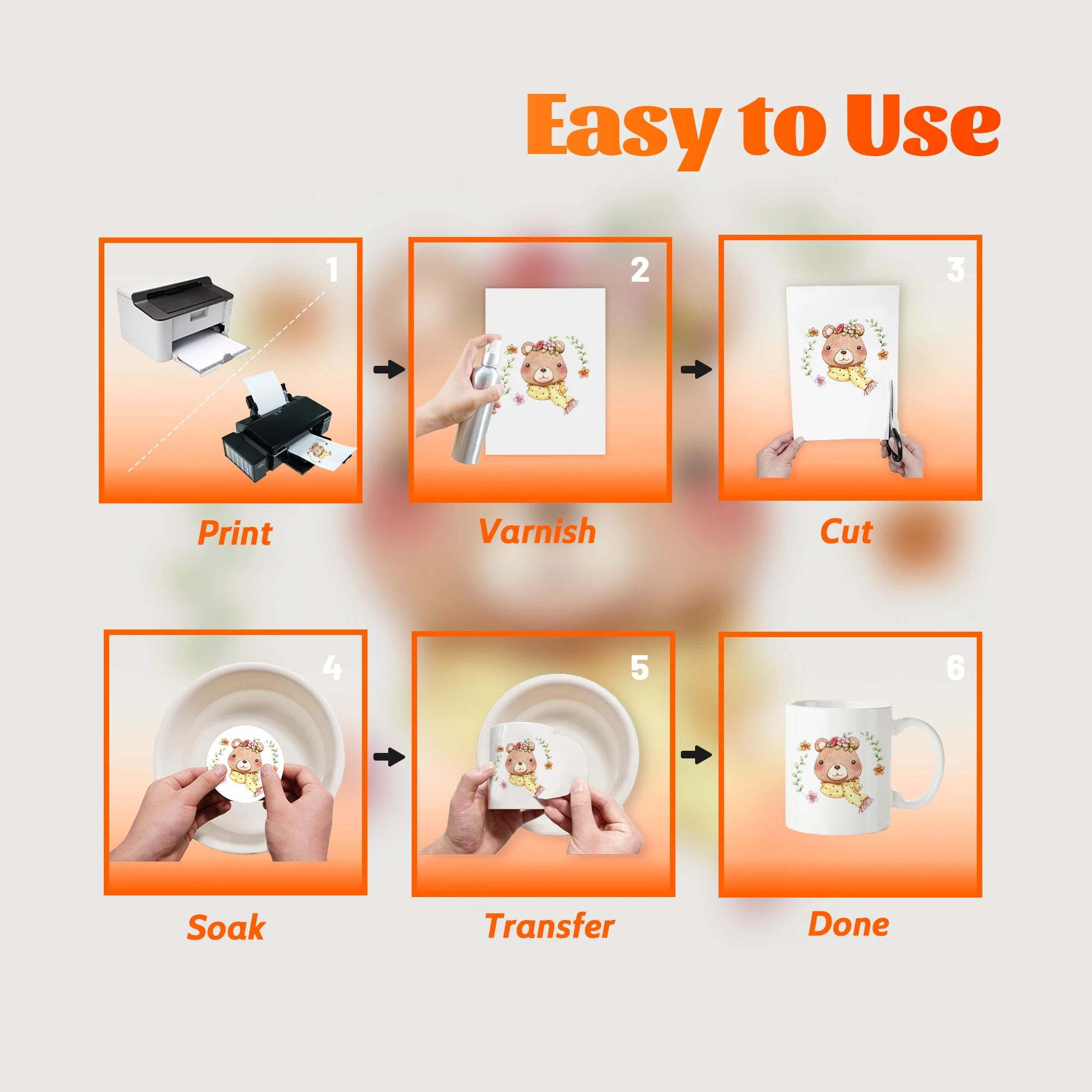 Рисунок 6 - Белая водоотталкивающая бумага