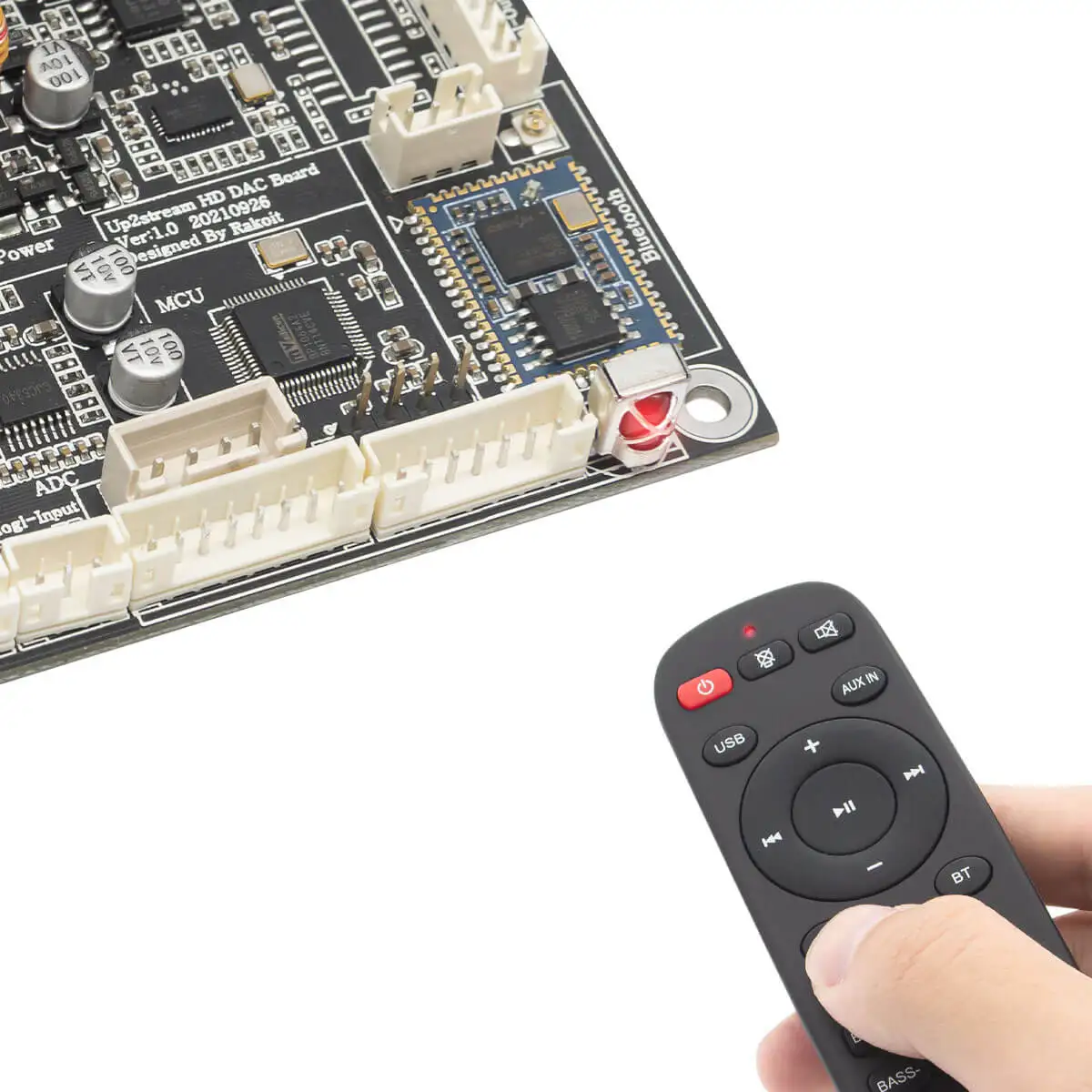 Up2Stream HD DAC-High-Res Multiroom WiFi и Bluetooth Беспроводная плата Aptx для потоковой передачи аудио