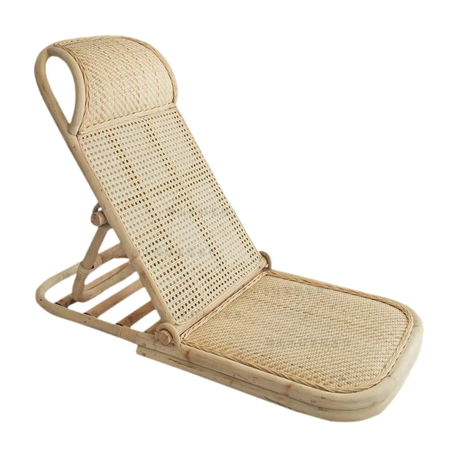 Напольный стул со спинкой складной портативный шезлонг кресло для кемпинга