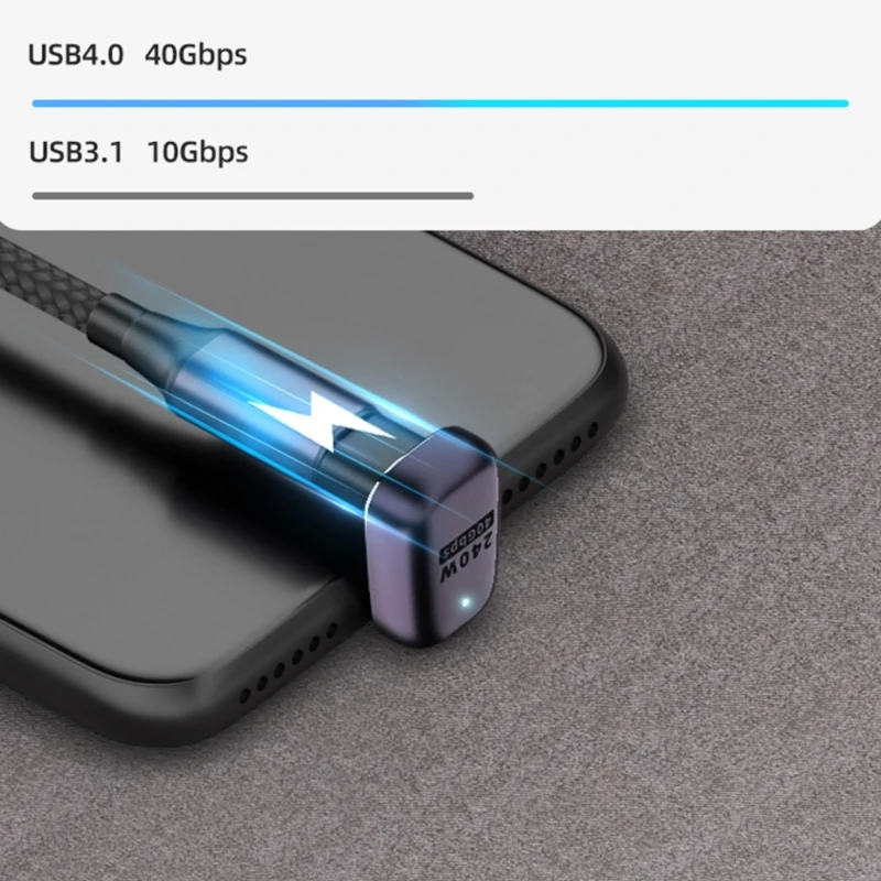 Адаптер USB Type-C (мама)-Type C (папа)