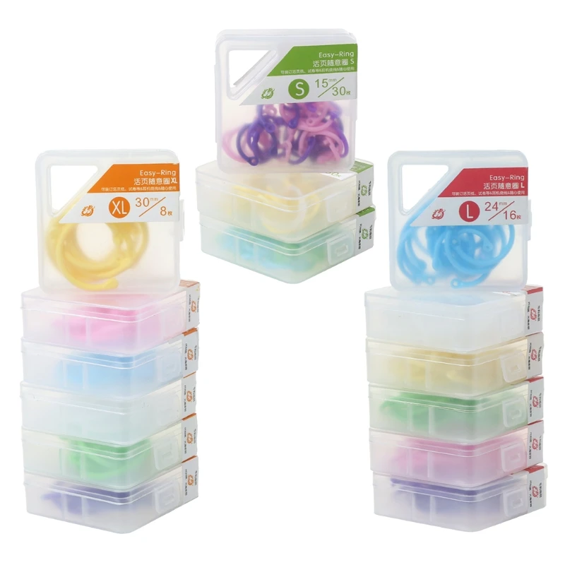 

Для креативного пластика многофункциональный круг DIY альбом россыпью лист книга связующее кольцо