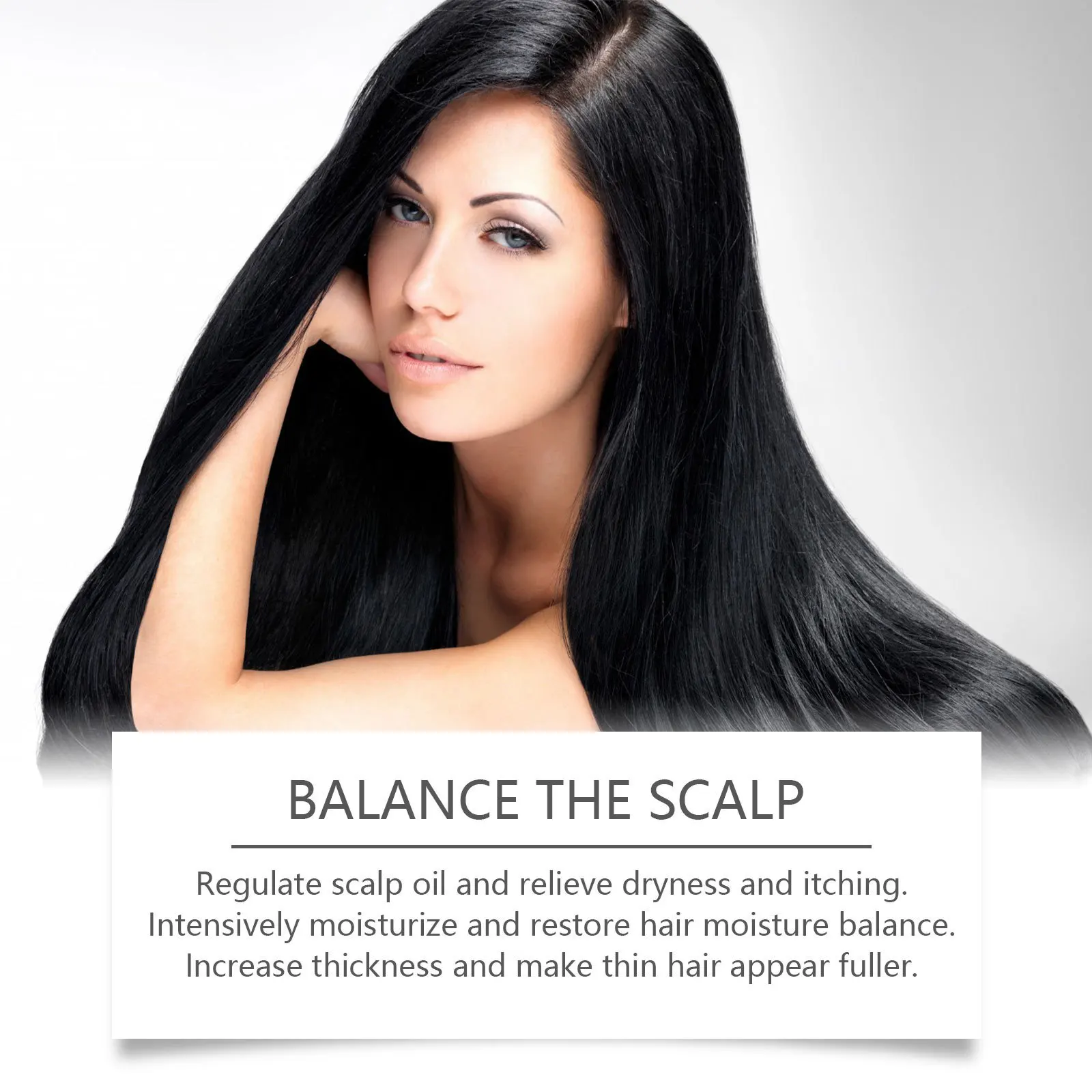 Шампунь для разглаживания волос глубокая очистка восстановление повреждений