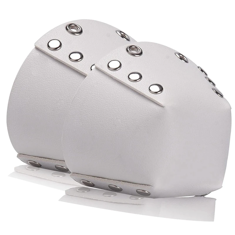 

1 Pair Roller Skates Toe Cap Guards Protectors With Holes PU Toe Cap Guard Protectors Removable Toe Stops