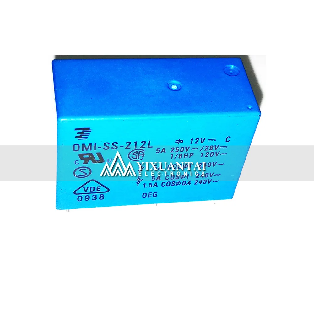 

5pcs/lot 10pcs/lot 50pcs/lot Free shipping original OMI-SS-212L 12V DIP8