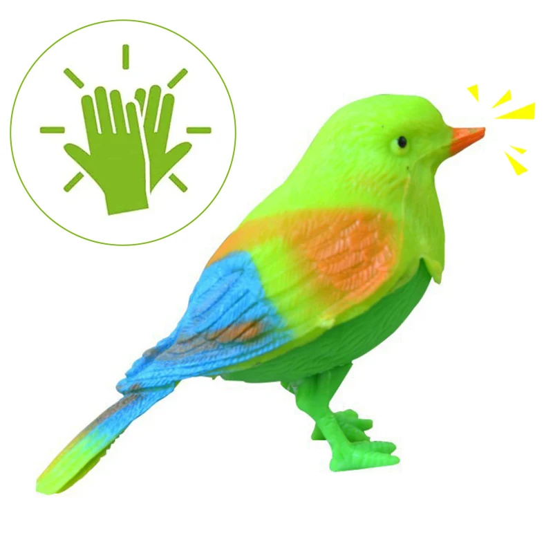 Мини-птица с голосовым управлением