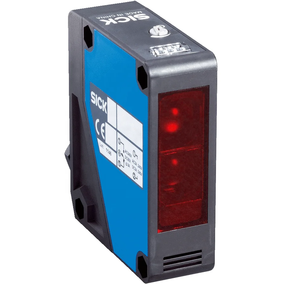 

SICK Original In Stock 6044760 Induction Distance 10-15000mm Relay Photoelectric Retro-reflective Sensor WL280-2R4331