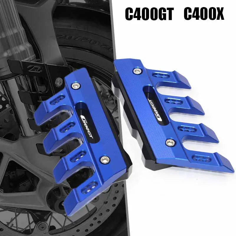 

With Logo For BMW C400GT C400X C400 GT X Motorcycle Front Fork Protector Fender Slider Guard Accessories Mudguard