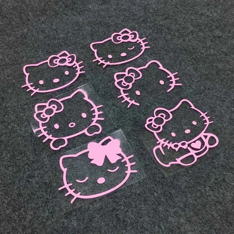 Универсальная автомобильная наклейка для Honda Sanrio HelloKitty на мотоцикл