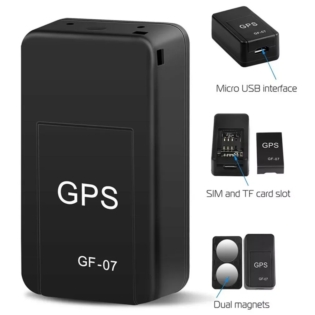 

PCS GF07 Mini Car Tracker GPS Real Time Tracking Locator Device GPS Tracker Real-time Vehicle Locator