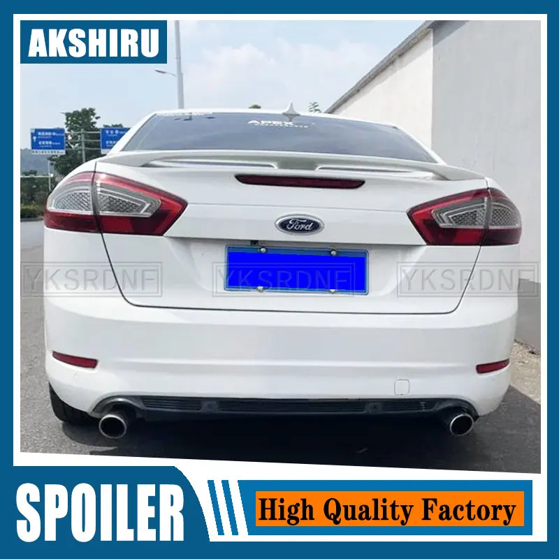 

Спойлер для Mondeo 2006-2012 Ford Mondeo спойлер из ABS пластика цвет заднего крыла автомобиля задний спойлер