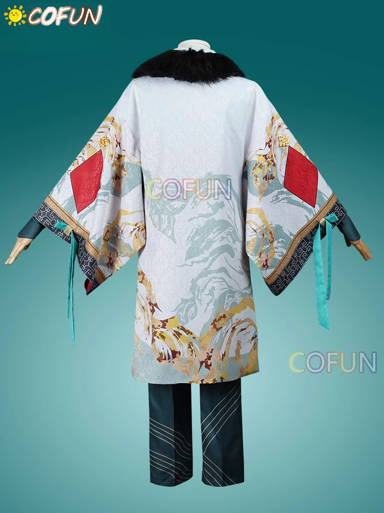 COFUN Game Nu: Carnival Eiden костюм для косплея Великолепная Красивая униформа Хэллоуина