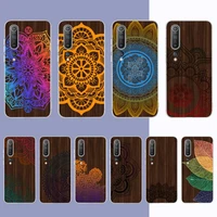 mandala flower totem phone case for samsung s21 a10 for redmi note 7 9 for huawei p30pro honor 8x 10i cover
