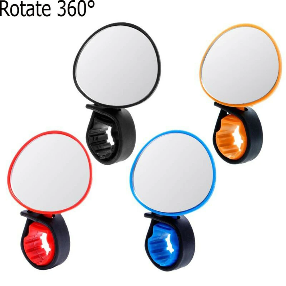 

1pcs 360 degree rotating bicycle rearview mirror convex adjustable rearview mirror bicycle accessories
