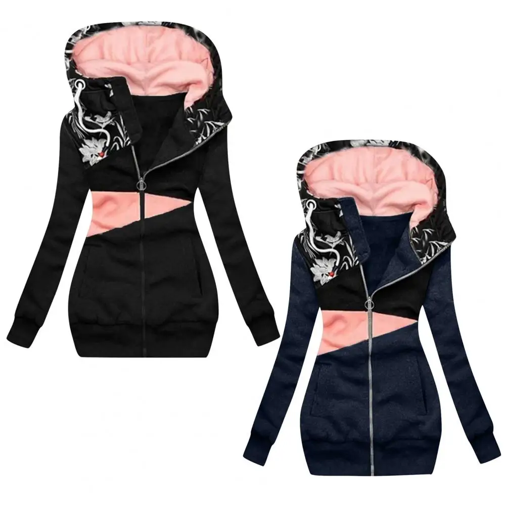 

Стильная Женская толстовка с капюшоном, Женская толстовка с капюшоном и разноцветным принтом