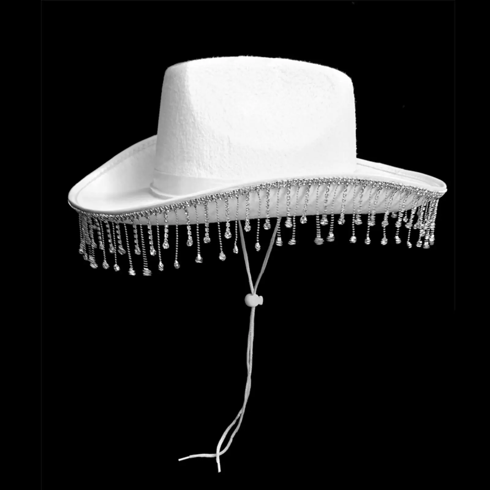 

Hat Lanyard Western Style Hat Comfortable to Wear Carry Lightweight for Parties Costumes