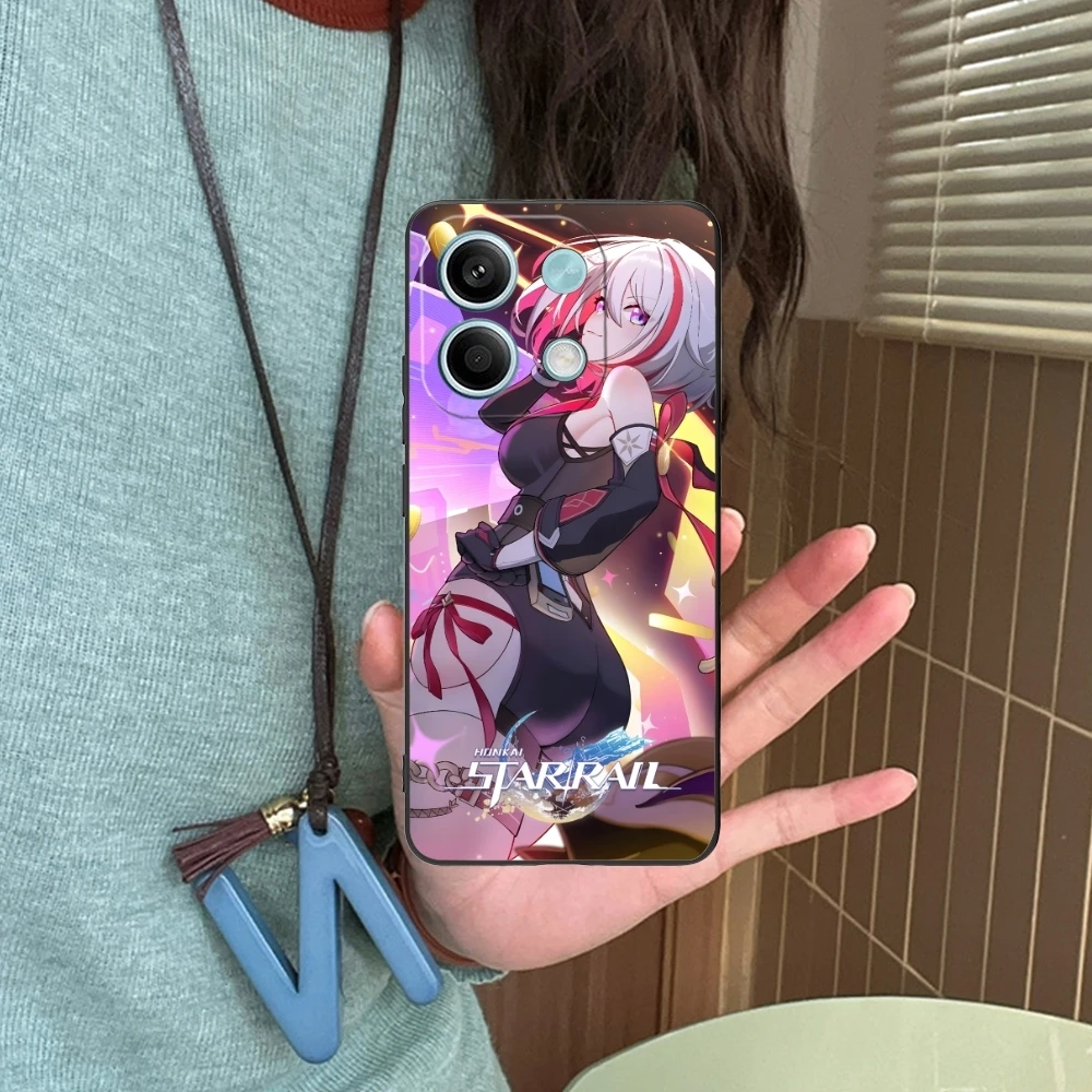 Чехол Honkai для Xiaomi Redmi Note 13 12 11 10 9 8 7 6 S A Pro Lite Plus