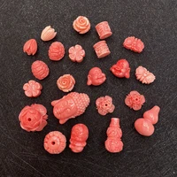 elephant flower synthetic resin beads charm fashion jewelry starfish scallop making diy necklace earrings bracelet accessories