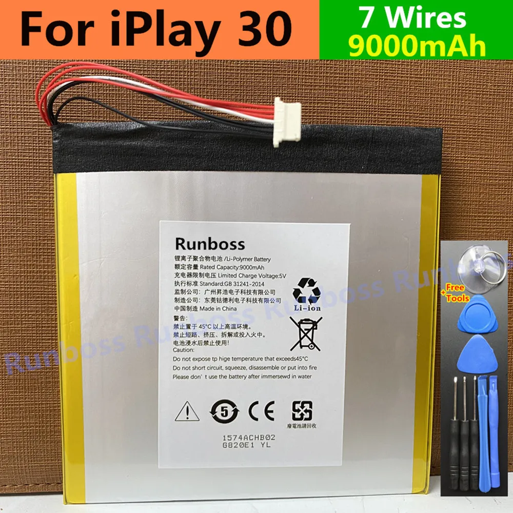 Фото Аккумулятор для планшета Alldocube Cube IPlay 10 20s 20 IPlay20 IPlay 30 40 50 60 Mini Pro 40H 60 Pro Mini 5000мАч-6200мАч-8000мАч №5