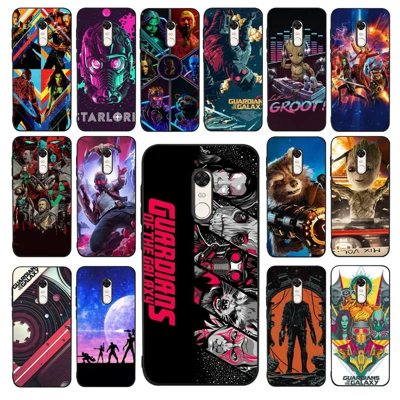 

Disney Guardians of the Galaxy Phone Case for Redmi 5 6 7 8 9 A 5plus K20 4X 6 cover
