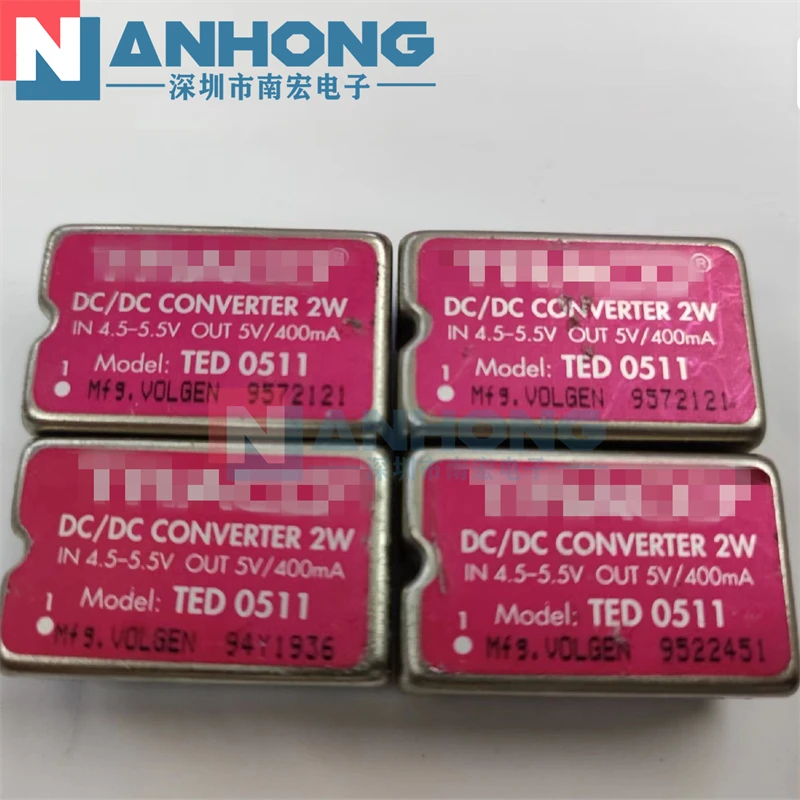 

TED0522 Power-Module IN:4.5-5.5V OUT:±15V/±65mA